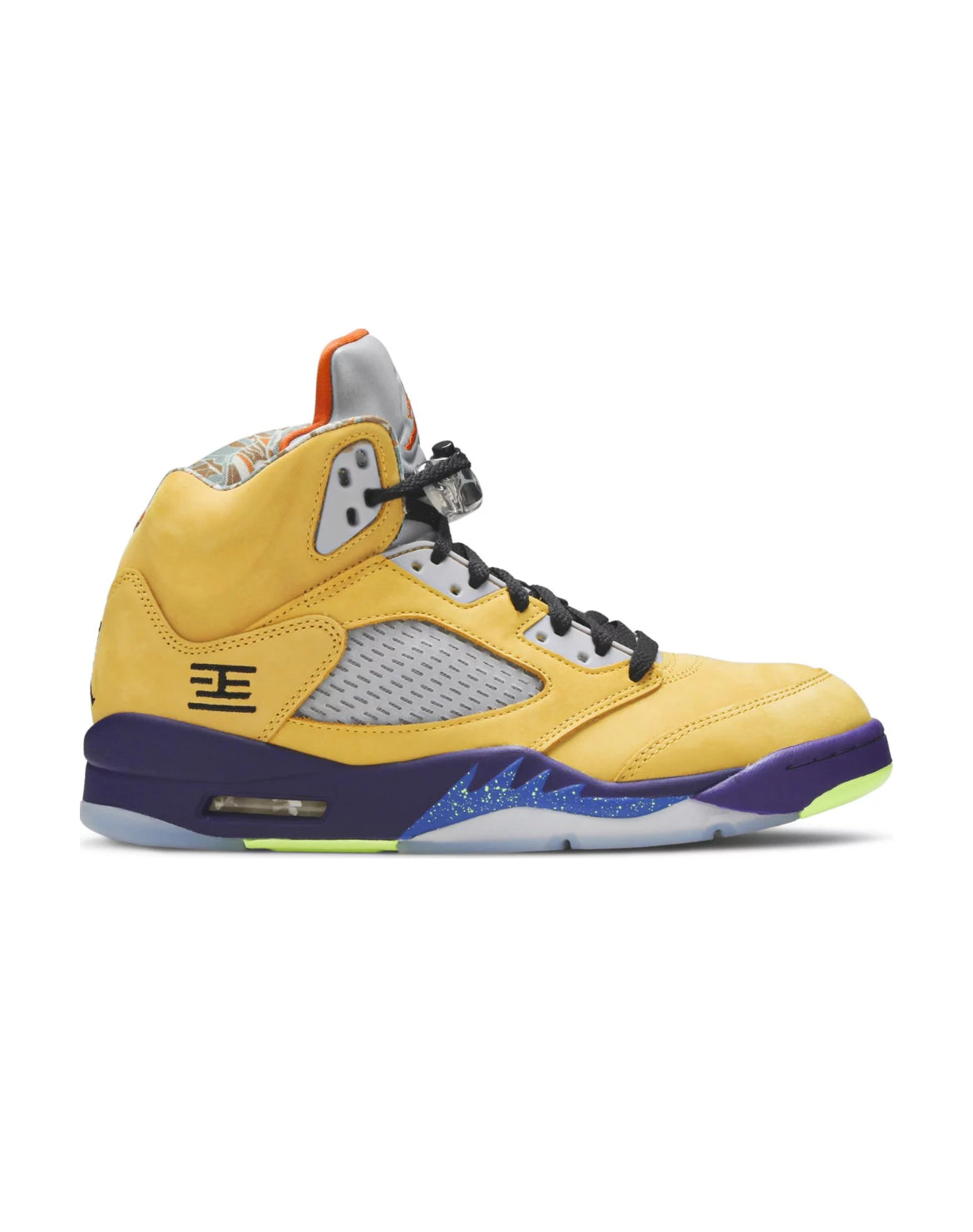 Jordan shops retro 5 yellow